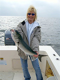 Her first Bluefish