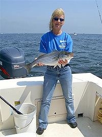 Her 1st Striper