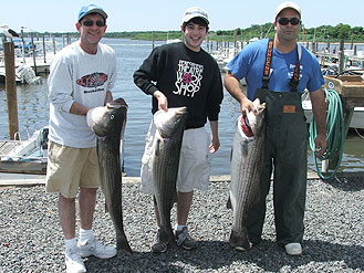 1st time Striper fisherman