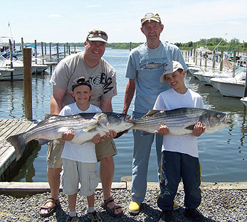 Striper fishing
