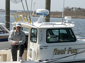 Capt John on his Parker 2520