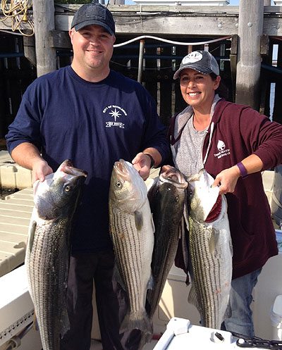 Dave and Angie Stripers