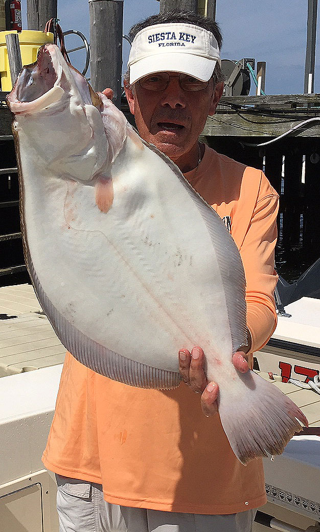 Capt. John's 8.2 lb Fluke